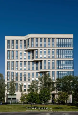 Mặt Tiền Văn Phòng Đẹp – Phong Cách Thiết Kế Không Gian Xanh