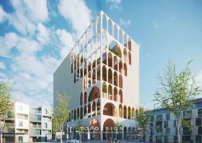 Tổng Hợp Thêm Một Số Kiểu Mẫu Mặt Tiền Văn Phòng Đẹp, Độc Đáo Và Ấn Tượng Nhất