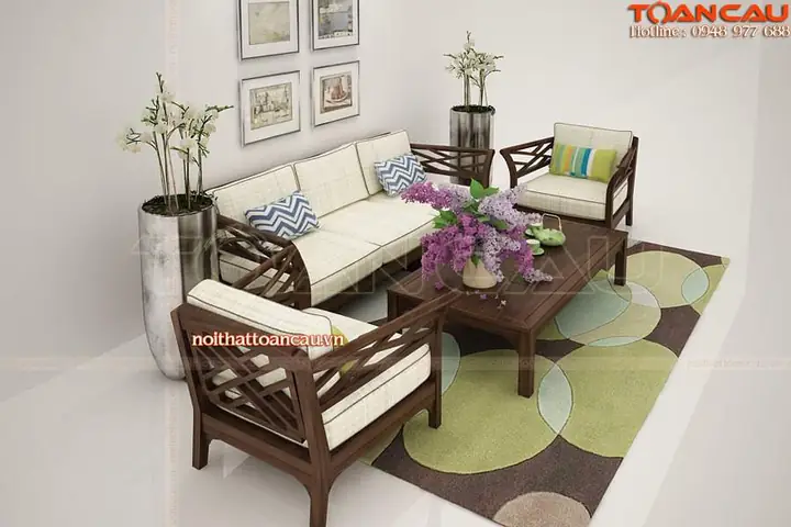 Giới Thiệu Mẫu Bàn Ghế Sô Pha Phòng Khách- Tc139