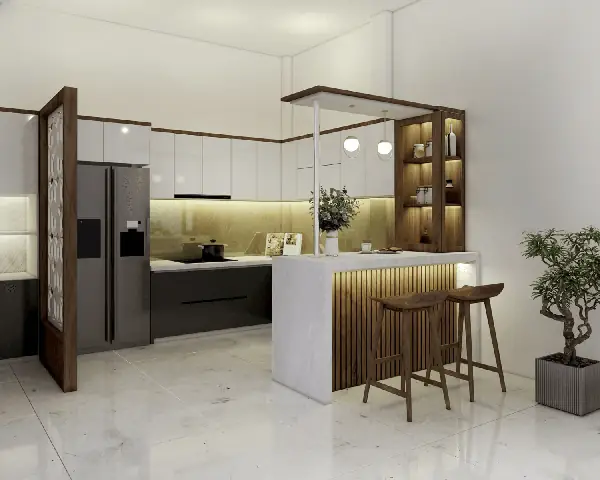 Tủ Quầy Bar Phòng Bếp