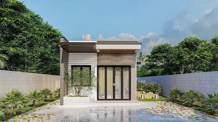 Mẫu Nhà Cấp 4 Ở Thành Phố