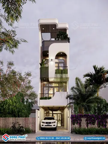 Mẫu Nhà Hiện Đại, Thanh Lịch Với Mặt Tiền Ngang 4m, Cđt Chị Thương - Thủ Đức Mẫu Nhà Hiện Đại, Thanh Lịch Với Mặt Tiền Ngang 4m, Cđt Chị Thương - Thủ Đức