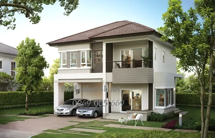 Tư Vấn Bố Trí Mẫu Nhà Vuông 2 Tầng Đơn Giản Với Diện Tích 10x10