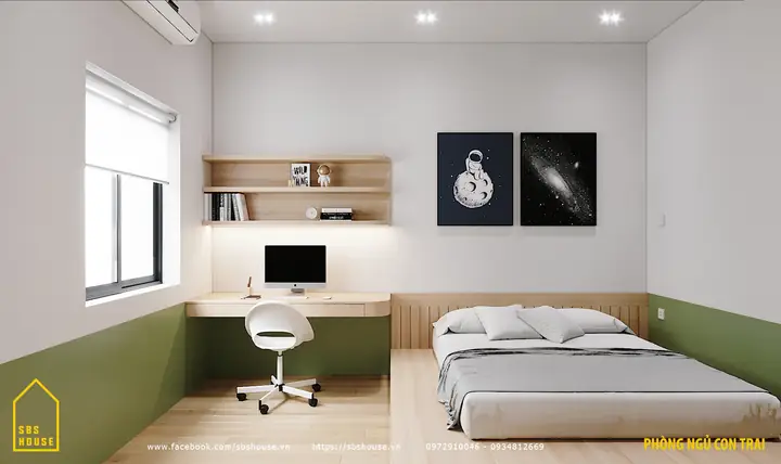 Phòng Ngủ Con Trai Đẹp