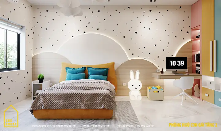 Mẫu Phòng Ngủ Cho Bé Gái 12 Tuổi