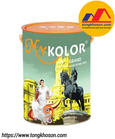 Sơn Trần Nhà Siêu Trắng Đặc Biệt Mykolor Moon Stone