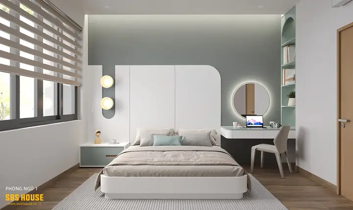 Lưu Ý Khi Trang Trí Màu Sơn Phòng Ngủ Cho Người Mệnh Thủy