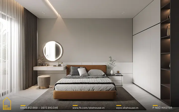 Màu Sơn Phòng Ngủ Người Mệnh Thủy Màu Xám