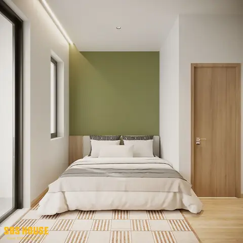 Màu Sơn Phòng Ngủ Cho Người Mệnh Thủy Màu Xanh Lá