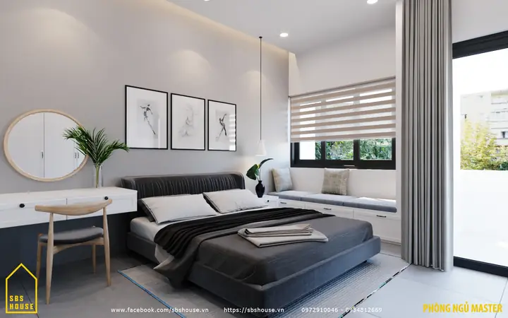 Màu Sơn Phòng Ngủ Người Mệnh Thủy Màu Trắng