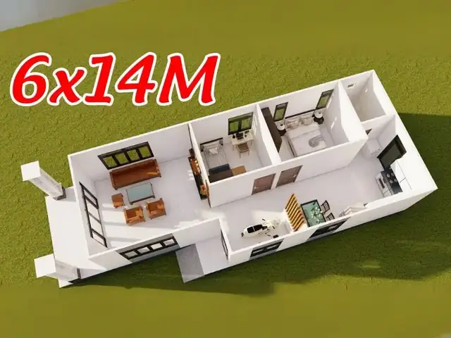 Một Số Bản Vẽ Nhà 6×14 Tối Ưu Công Năng Và Tiện Nghi
