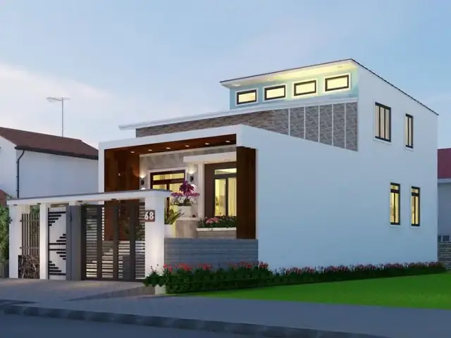 Nhà Phố 6x14m Đẹp Có Tầng Hầm – Giải Pháp Tối Ưu Không Gian