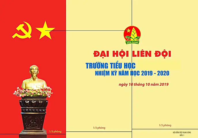 Nguyên Tắc Trang Trí Phông Đại Hội Liên Đội | Tiểu Học Khương Mai