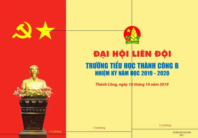 Hướng Dẫn Trang Trí Phông Đại Hội Liên Đội