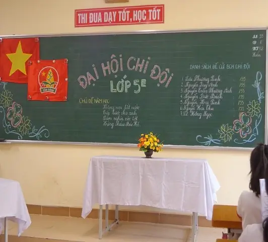 Mẫu Trang Trí Đại Hội Chi Đội | Tiểu Học Vĩnh Lộc 1 Mẫu Trang Trí Đại Hội Chi Đội | Tiểu Học Vĩnh Lộc 1