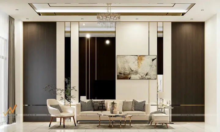 2 Mẫu Vách Theo Phong Cách Tân Cổ Điển