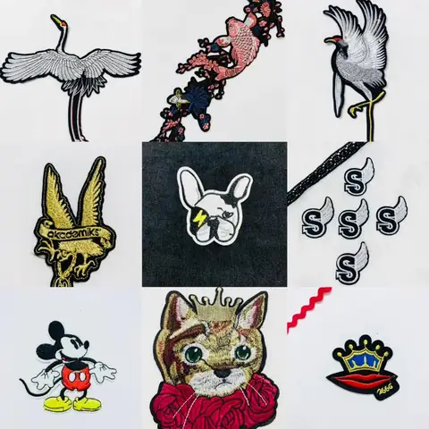 Patch, Sticker Dán/ủi Quần Áo Hoạ Tiết Độc Lạ - Phụ Liệu + Cửa ...