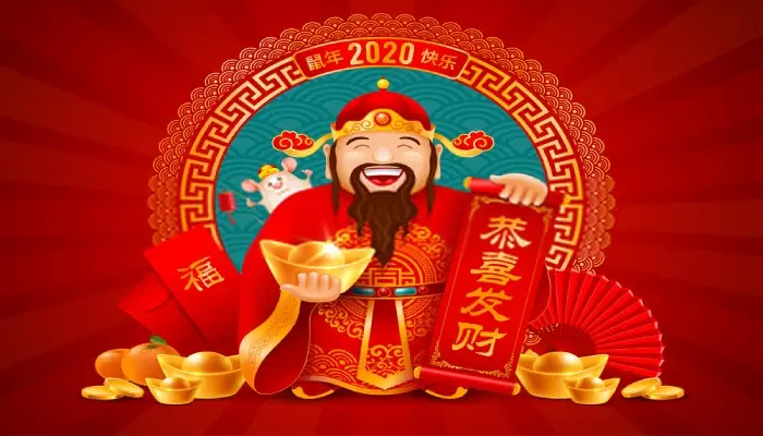 Mô Hình Thần Tài Bằng Xốp