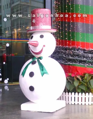 Người Tuyết Xốp Trang Trí Giáng Sinh • Sài Gòn Hoa Người Tuyết Xốp Trang Trí Giáng Sinh • Sài Gòn Hoa