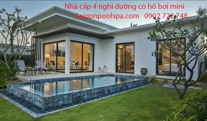 Thiết Kế Nhà Có Hồ Bơi Mini: Giải Pháp Tối Ưu Cho Không Gian Sống