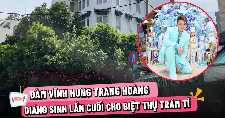 Đàm Vĩnh Hưng Trang Hoàng Giáng Sinh Lần Cuối Cho Biệt Thự Trăm Tỉ Đàm Vĩnh Hưng Trang Hoàng Giáng Sinh Lần Cuối Cho Biệt Thự Trăm Tỉ