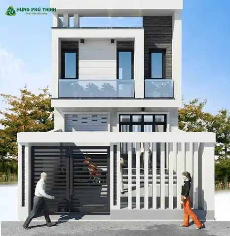 Mẫu Nhà Ống 2 Tầng 3 Phòng Ngủ Hiện Đại Mẫu Nhà Ống 2 Tầng 3 Phòng Ngủ Hiện Đại