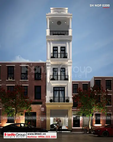 Mẫu Nhà Ống 5 Tầng Hút Hồn Bất Kỳ Cđt Nào Của Sơn Hà Group