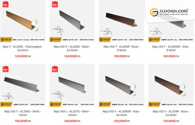 Nẹp Nhôm Giá Có Đắt Không? Nẹp Nhôm Giá Có Đắt Không?