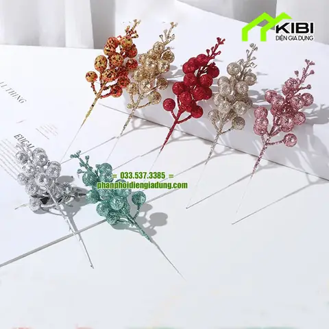 Set 50 Cành Sung Nhũ Kim Tuyến Trang Trí Giỏ Quà Tết Set 50 Cành Sung Nhũ Kim Tuyến Trang Trí Giỏ Quà Tết