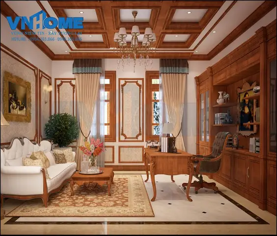 Nội Thất Phòng Sinh Hoạt Chung Đẹp Và Sang Trọng-vnh Pshc 0001