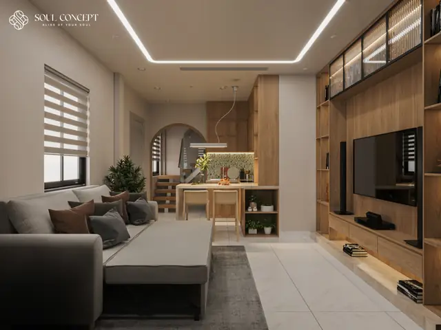 Mẫu Thiết Kế Theo Phong Cách Nội Thất Hiện Đại Của Soul Concept