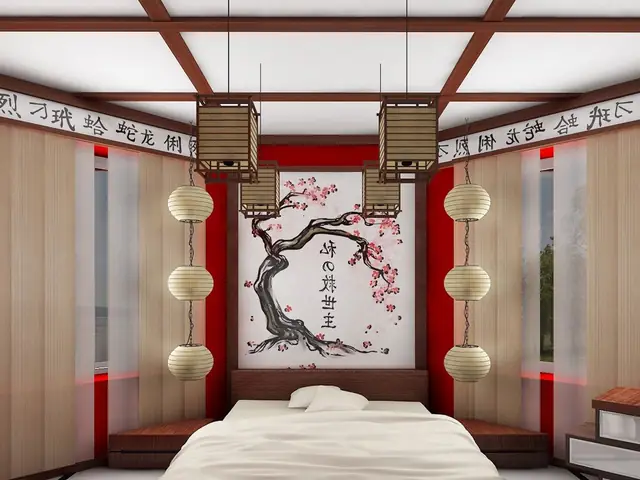 Phòng Ngủ Lồng Ghép Yếu Tố Tôn Giáo Phòng Ngủ Lồng Ghép Yếu Tố Tôn Giáo