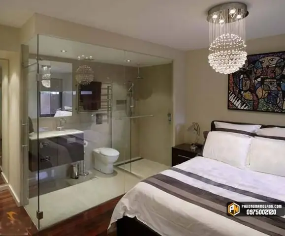 Dưới Đây Là 1 Số Mẫu Phòng Ngủ Đẹp Nhất Từ Vách Ngăn Phòng Ngủ Bằng Kính