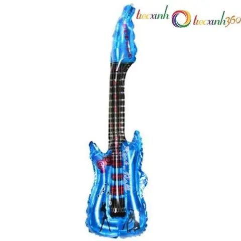 Bong Bóng Hình Đàn Guitar - Xanh Dương – Phụ Kiện Trang Trí Tiệc ...