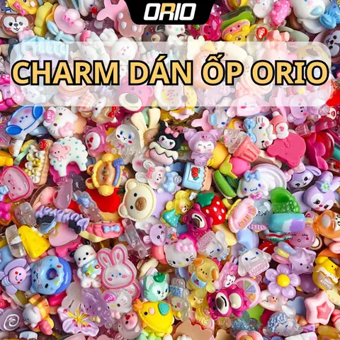 Charm Phụ Kiện Trang Trí Ốp Theo Tone Màu , Chất Liệu Nhựa An Toàn ...