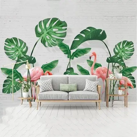 Tranh Dán Tường Quán Trà Sữa