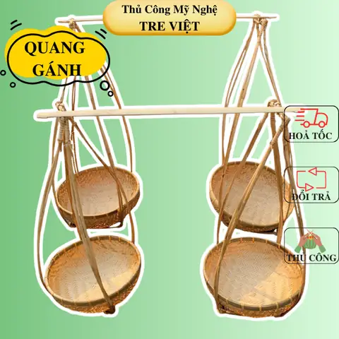 Quang Gánh Tre Trang Trí Tết, Bày Hoa Quả, Phụ Kiện Chụp Ảnh Decor ...