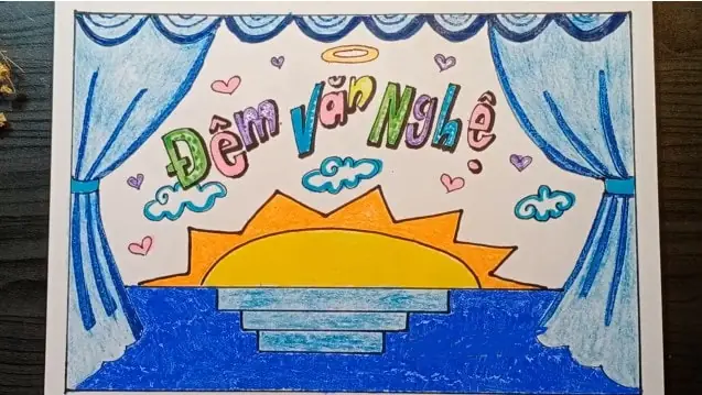 Vẽ Tranh Trang Trí Hội Trường Lớp 9 Đẹp Vẽ Tranh Trang Trí Hội Trường Lớp 9 Đẹp