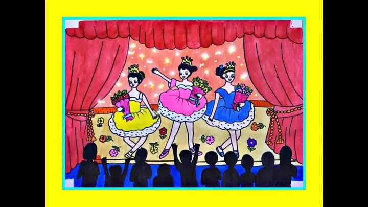 Vẽ Sân Khấu Đơn Giản Nhất Vẽ Sân Khấu Đơn Giản Nhất