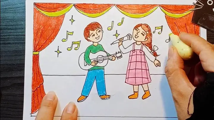 Vẽ Sân Khấu Lớp 9 Đơn Giản Vẽ Sân Khấu Lớp 9 Đơn Giản