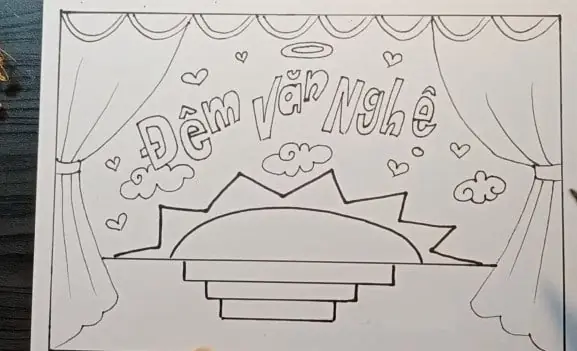 Cách Vẽ Hội Trường Lớp 9 Đơn Giản Cách Vẽ Hội Trường Lớp 9 Đơn Giản