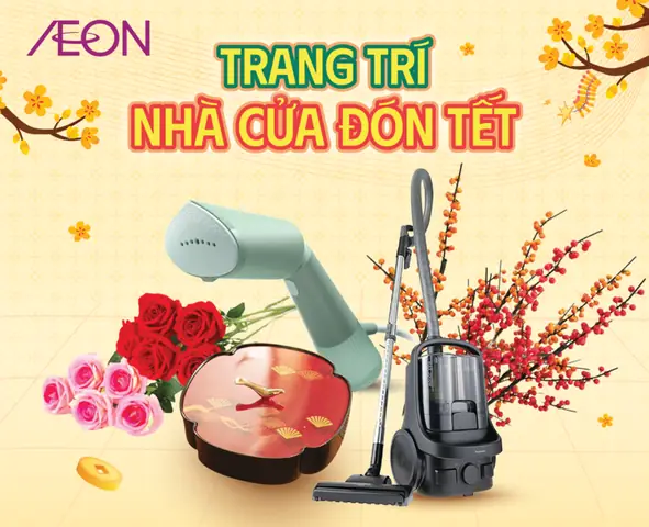 Trang Trí Nhà Cửa Tết 2025 Cùng Aeon - Aeon Việt Nam
