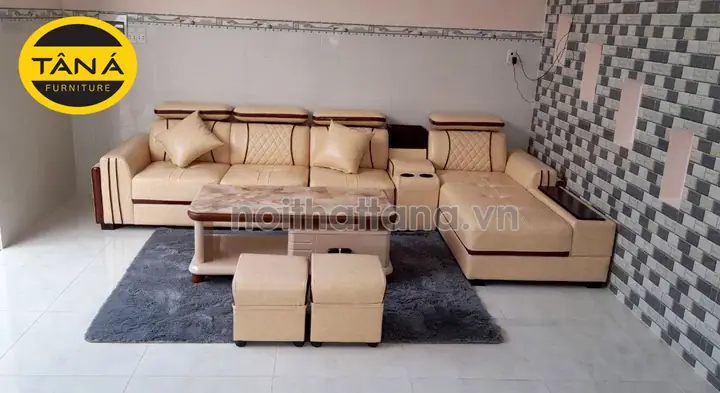 Mẫu Sofa Góc Hiện Đại Cho Không Gian Sống Sang Trọng