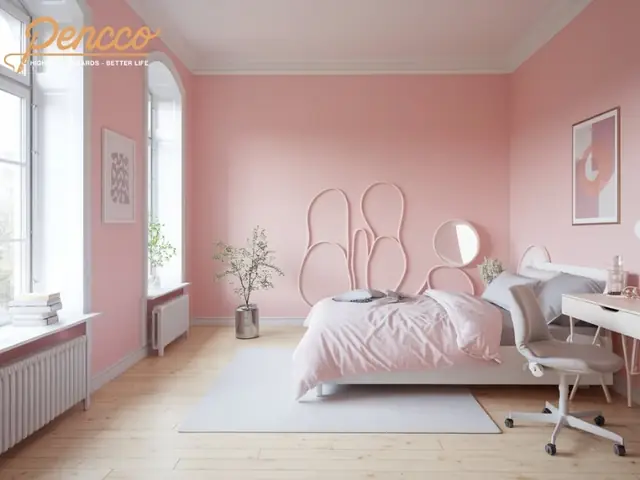 Phòng Ngủ Màu Hồng Pastel Phòng Ngủ Màu Hồng Pastel