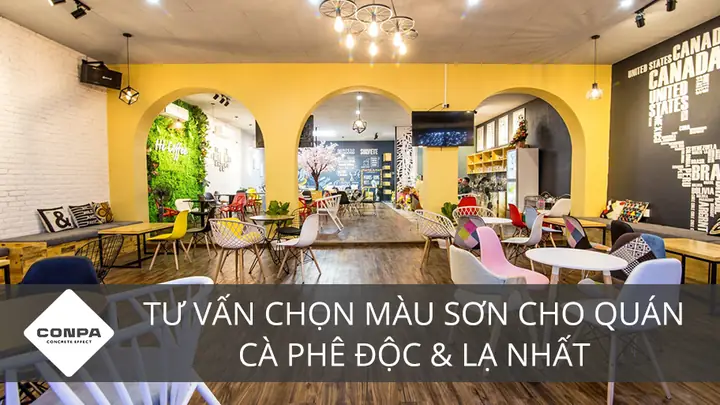 Chọn Sơn Giả Bê Tông Quán Cà Phê Độc & Lạ Nhất Chọn Sơn Giả Bê Tông Quán Cà Phê Độc & Lạ Nhất