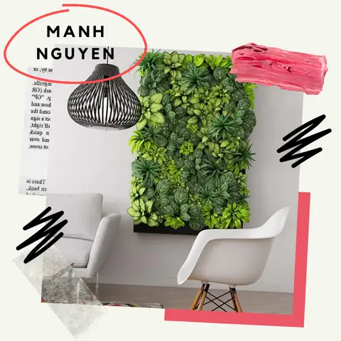 Cỏ Trang Trí - Thảm Cỏ Trang Trí Tường - Bức Tường Cây Giả - Cỏ Nhựa Tại Bình Thạnh