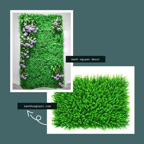 Ứng Dụng Thảm Cỏ Nhựa Trang Trí Bình Thạnh