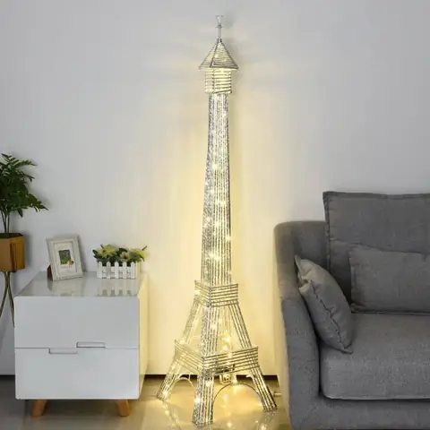 Đèn Sàn Trang Trí Phòng Hình Tháp Eiffel Thu Nhỏ Hx97863 ...