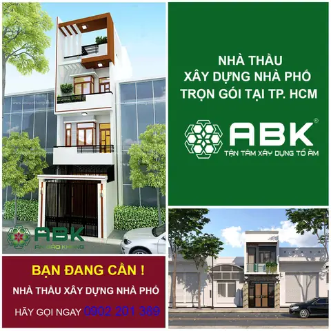 Nhà Thầu Xây Dựng Nhà Phố Giá Rẻ Tại Tp Hcm