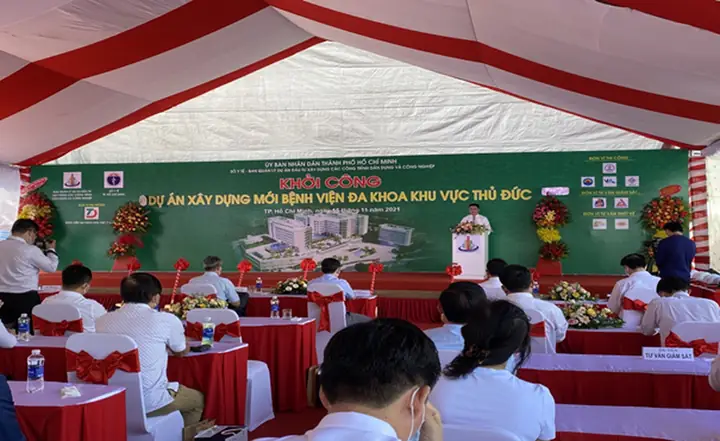 Liên Danh Nhà Thầu Công Ty Cổ Phần Tập Đoàn 202- Công Ty Cổ Phần Xây Dựng Số 5 - Công Ty Tnhh Trang Trí Nội Thất Mộc Thành Văn - Công Ty Cổ Phần Thiết Bị Công Nghệ Y Tế Việt Là Nhà Thầu Thi Công Dự Án Bệnh Viện Đa Khoa Khu Vực Thủ Đức.